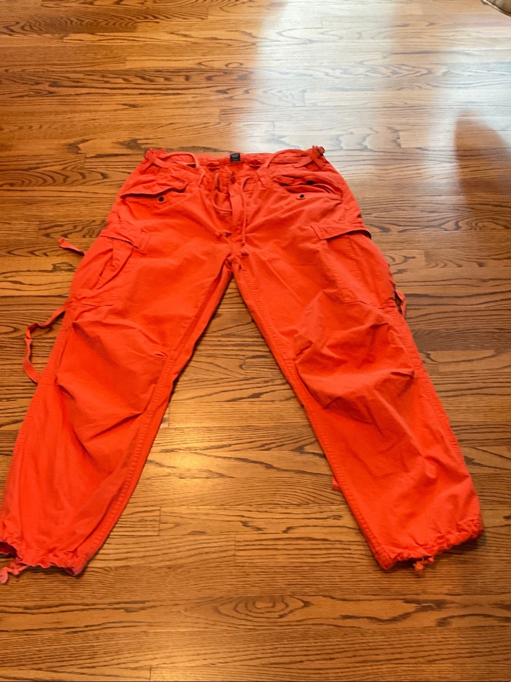 Ralph Lauren Bright Orange Cargo  Pants